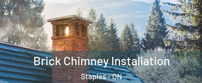  Brick Chimney Installation Staples - ON