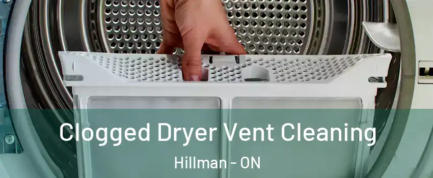  Clogged Dryer Vent Cleaning Hillman - ON