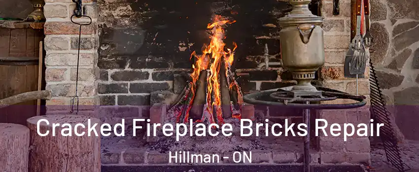  Cracked Fireplace Bricks Repair Hillman - ON