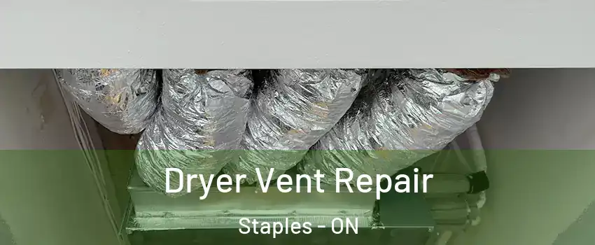  Dryer Vent Repair Staples - ON