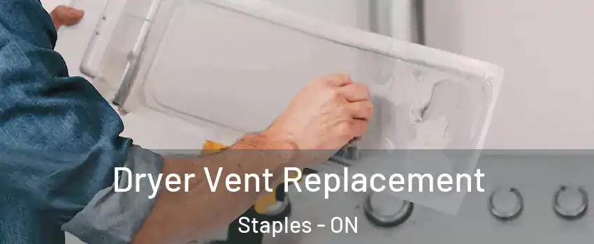  Dryer Vent Replacement Staples - ON