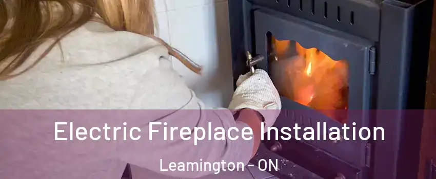  Electric Fireplace Installation Leamington - ON