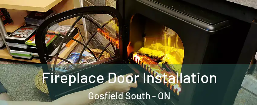  Fireplace Door Installation Gosfield South - ON