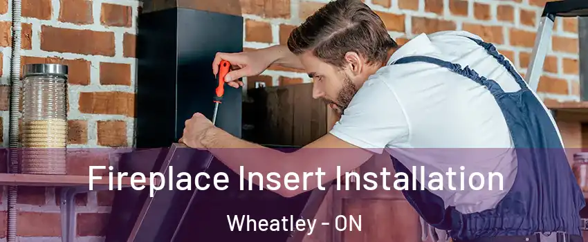  Fireplace Insert Installation Wheatley - ON