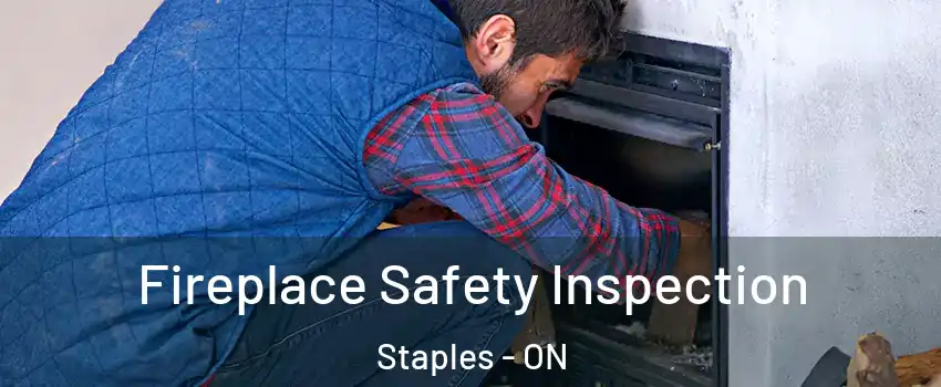  Fireplace Safety Inspection Staples - ON