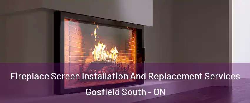  Fireplace Screen Installation And Replacement Services Gosfield South - ON