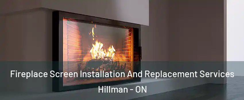 Fireplace Screen Installation And Replacement Services Hillman - ON