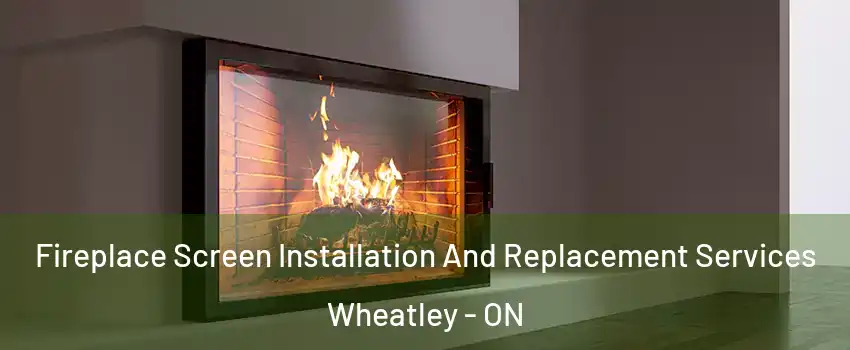 Fireplace Screen Installation And Replacement Services Wheatley - ON