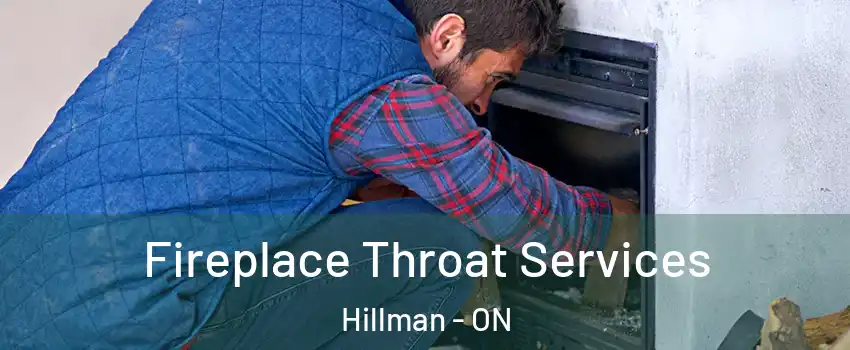  Fireplace Throat Services Hillman - ON