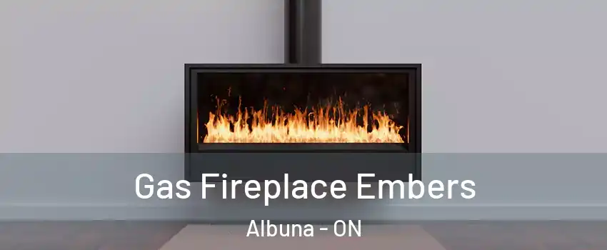  Gas Fireplace Embers Albuna - ON