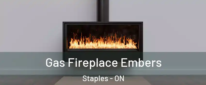  Gas Fireplace Embers Staples - ON