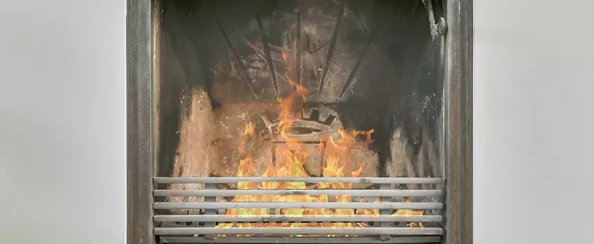 Travis Industries Linear Gas Fireplace Installation in Gosfield South, Ontario