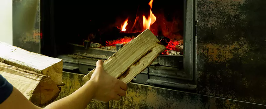 Wood Stove Heat Resistant Wall Repair in Hillman, Ontario