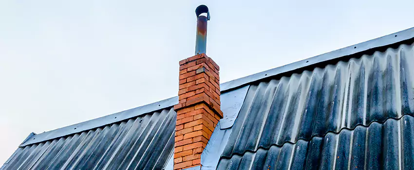 Aluminium Chimney Flashing Repair in Gosfield South, ON