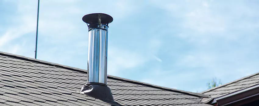 Outdoor Metal Chimney Installation in Gosfield South, Ontario