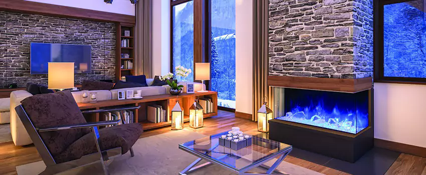 Dynamic Flame Color Fireplace Installation in Gosfield South, ON