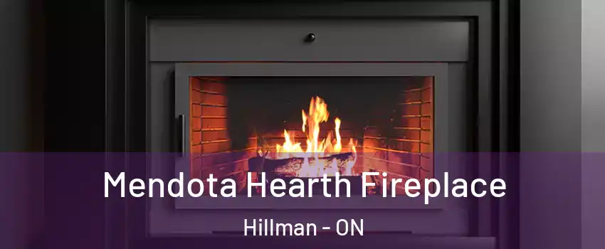 Mendota Hearth Fireplace Hillman - ON