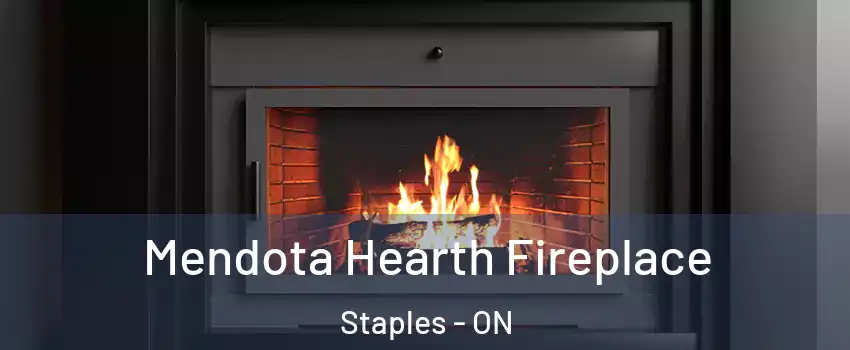  Mendota Hearth Fireplace Staples - ON