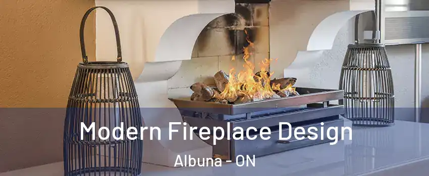 Modern Fireplace Design Albuna - ON