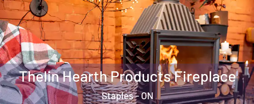  Thelin Hearth Products Fireplace Staples - ON